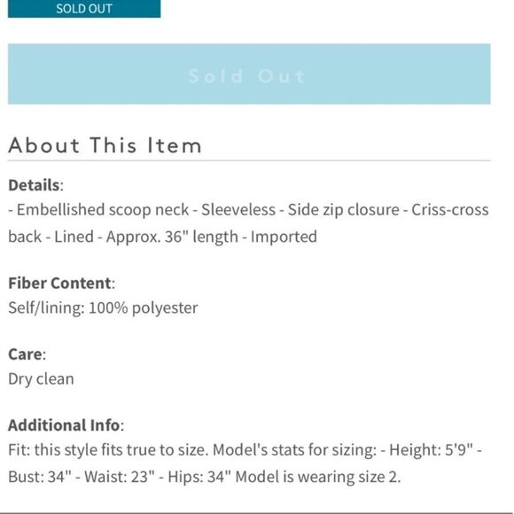 NWT Rebecca Taylor Cross-Back Black Stud Collar Dress size 4 - Picture 6 of 6